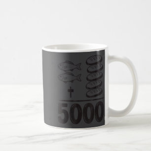 Speise 5000 Wunder Jesus Mathe Christlich Lustig B Kaffeetasse