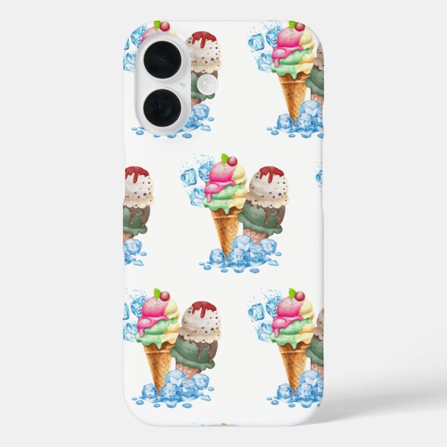 Speiseeis Case-Mate iPhone Hülle (Rückseite)