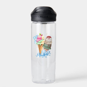 Speiseeis Trinkflasche