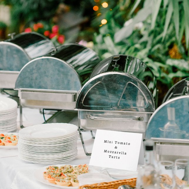 Speisekarte am Buffet Einladung (Von Creator hochgeladen)