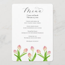 Speisekarte für Hochzeiten oder Veranstaltungen mi Menükarte