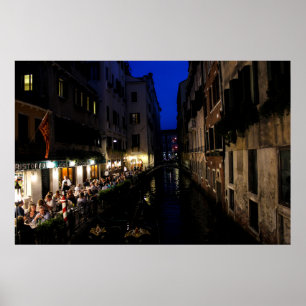 Speisen in Venedig Poster