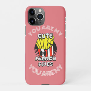 Speisen, Niedliche französische Pommes Frites, Fry iPhone 11Pro Hülle