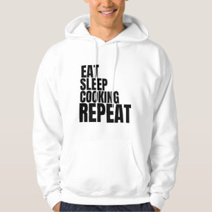 Speisen Schlafkochwiederholen Hoodie