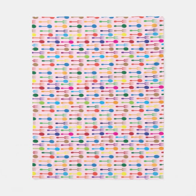 Speisen von Beschaffenheit Fleecedecke (Vorderseite)