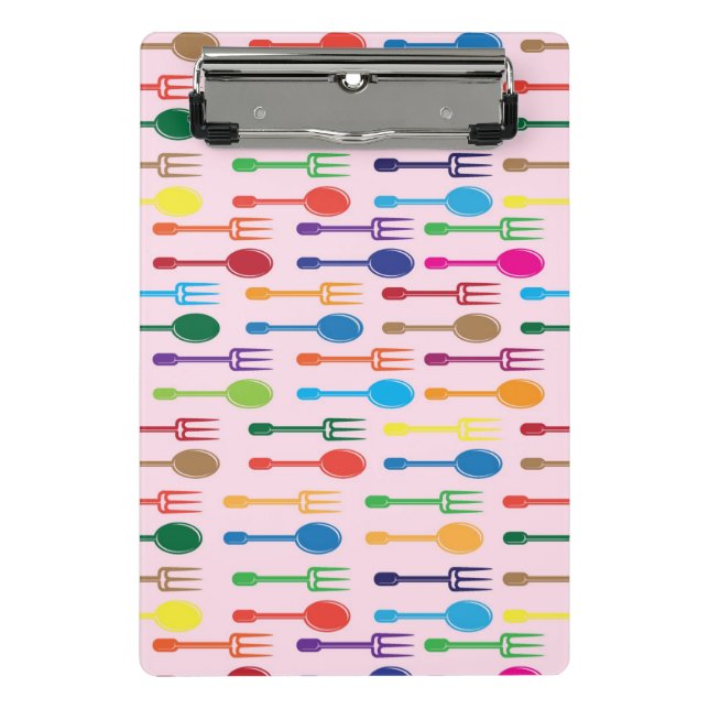 Speisen von Beschaffenheit Mini Klemmbrett (Vorderseite)