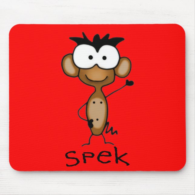 Spek the Monkey Mousepad (Vorne)