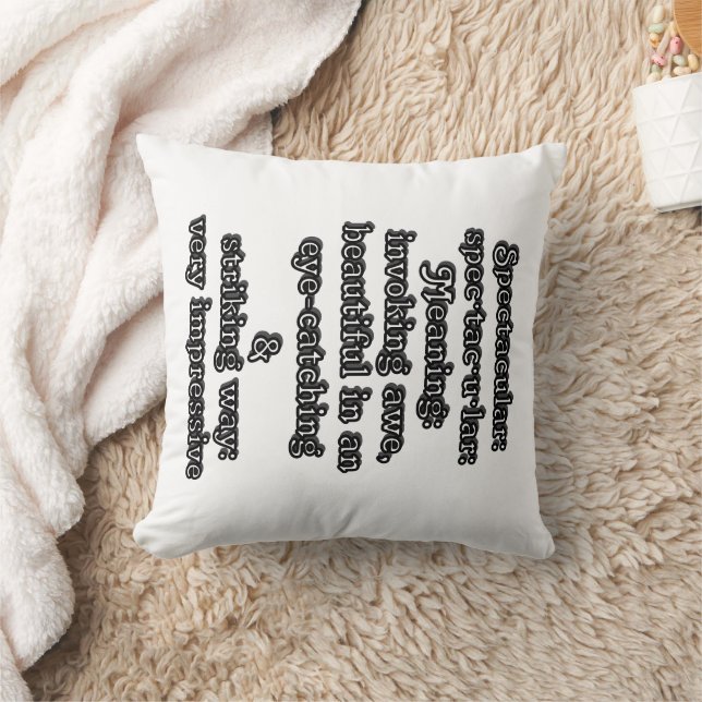 Spektakulär: Definition ・ tac ・ ・ Kissen (Decke)