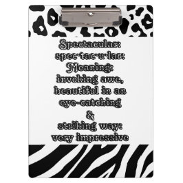 Spektakulär: Definition ・ tac ・ ・ Klemmbrett