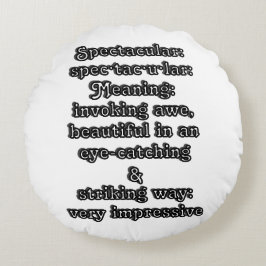 Spektakulär: Definition ・ tac ・ ・ Rundes Kissen