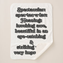 Spektakulär: Definition ・ tac ・ ・ Sherpadecke