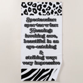 Spektakulär: Definition ・ tac ・ ・ Strandtuch