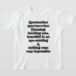 Spektakulär: Definition ・ tac ・ ・ T-Shirt