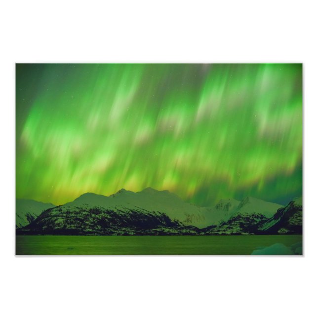 Spektakuläre Aurora Fotodruck (Vorne)