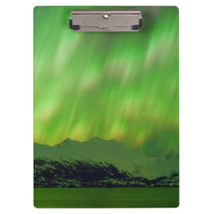 Spektakuläre Aurora Klemmbrett