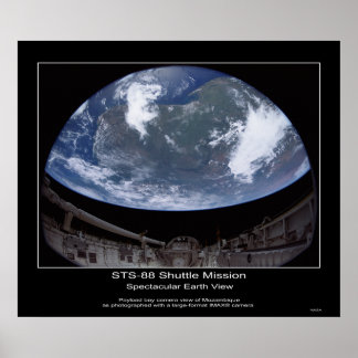 Spektakuläre Erdsicht - STS-88 Sh... Poster