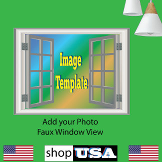 Spektakuläre Fensteransicht Schöne Phantastische L Poster