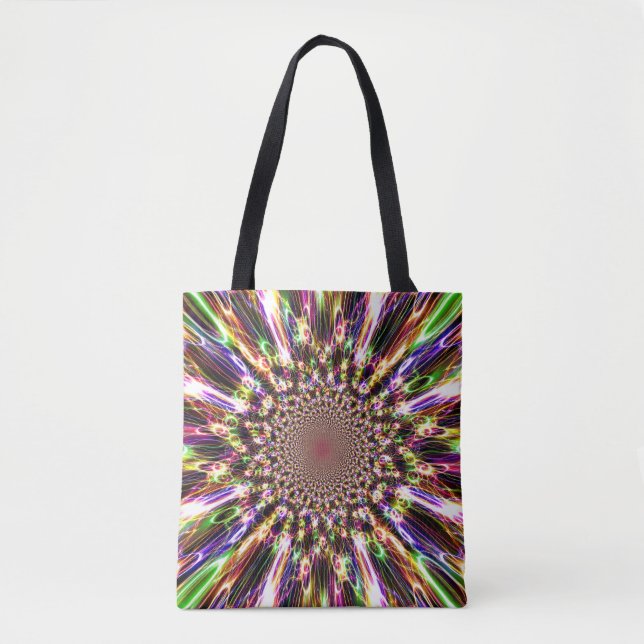 Spektakuläre Rainbow Tote Bag (Vorderseite)