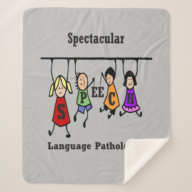 Spektakuläre Sprache mit Kindern Sherpadecke (Vorderseite)