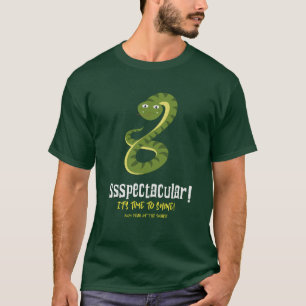 Spektakuläre Zeit bis zum Jahr der Schlange 2025 T-Shirt