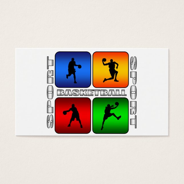 Spektakulärer Basketball (Vorderseite)