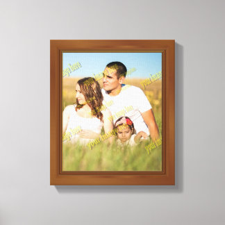 Spektakulärer Holzrahmen Schöne Phantastische Leer Leinwanddruck