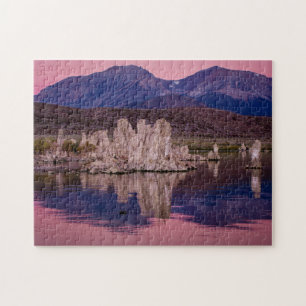 Spektakulärer Mono Lake im Schatten Puzzle