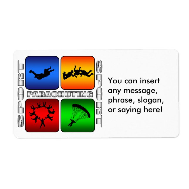 Spektakuläres Fallschirmspringen (Vorne)