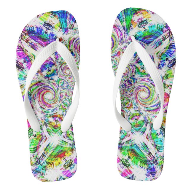 Spektraldiamant 2 Flip Flops (Fußbett)