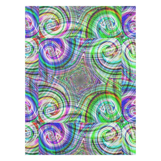 Spektraldiamant 4 Tableclout Tischdecke (Vorderseite)