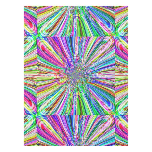 Spektraldiamant 5 Tableclout Tischdecke (Vorderseite)