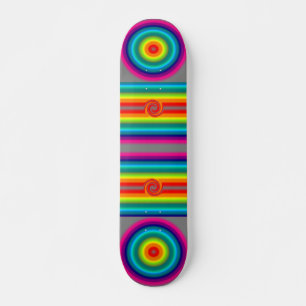Spektrale Reflektionsrunde Skateboard