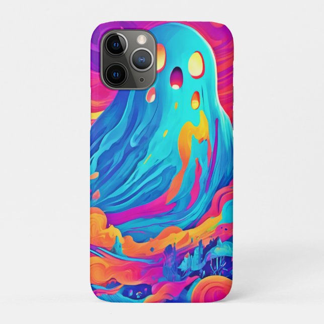 Spektralgeister Halloween Art Case-Mate iPhone Hülle (Rückseite)
