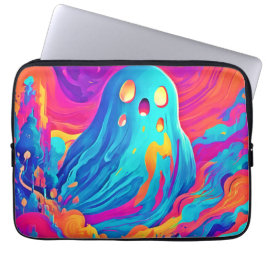 Spektralgeister Halloween Art Laptopschutzhülle