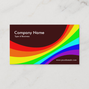 Spektralkurve II - Dunkelbraun 330000 Visitenkarte