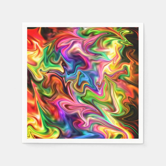 Spektralwanne Serviette (Vorderseite)