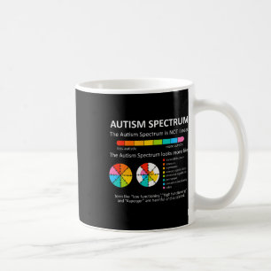 Spektren sind nicht lineare Autismus-Priesterware Kaffeetasse