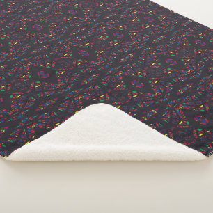 Spektroskopischer Regenbogen Abstract Gouache Kuns Sherpadecke