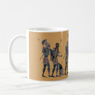 Spektrum - altgriechische feiernde Hoplites Tasse