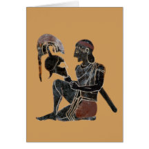 Spektrum - altgriechisches Hoplitesoldatsitzen