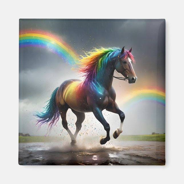 Spektrum der Grace: Regenbogenroh unter Regenbogen Magnet (Vorne)