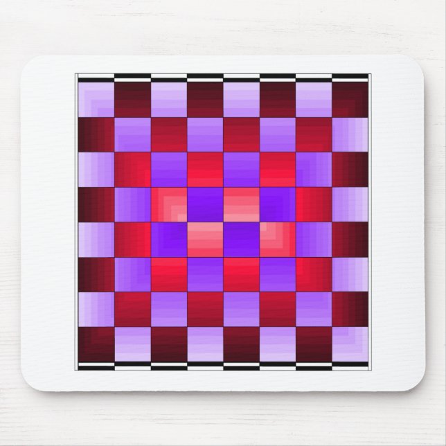Spektrum-Farben des Schach-Brett-X1 CricketDiane Mousepad (Vorne)