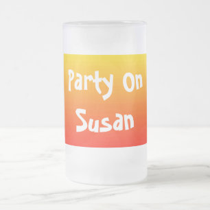 Spektrum horizontaler Farben -1 Mattglas Bierglas