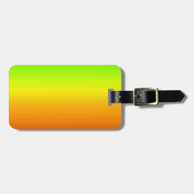 Spektrum horizontaler Farben -3 Gepäckanhänger (Vorderseite horizontal)