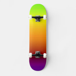 Spektrum horizontaler Farben -3 Skateboard
