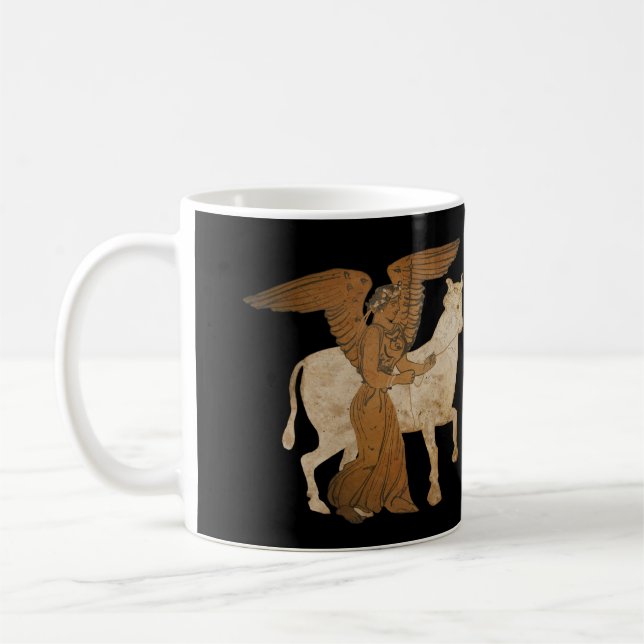 Spektrum - Nike mit Stier Kaffeetasse (Links)