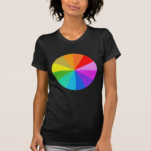 Spektrum-Regenbogen-FarbT - Shirt (Vorderseite)