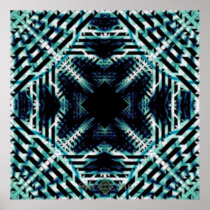 Spektrum Schallwelle Poster
