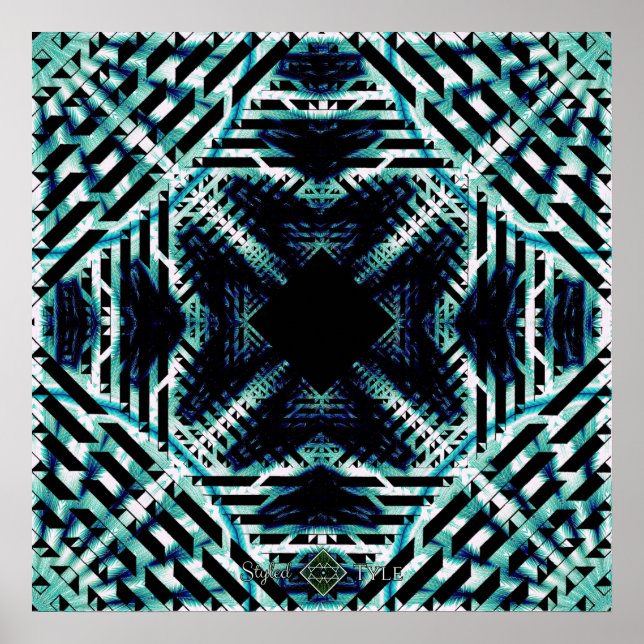 Spektrum Schallwelle Poster (Vorne)