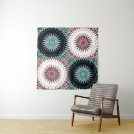 Spektrum Soundwave Mandala-Gitter Wandteppich